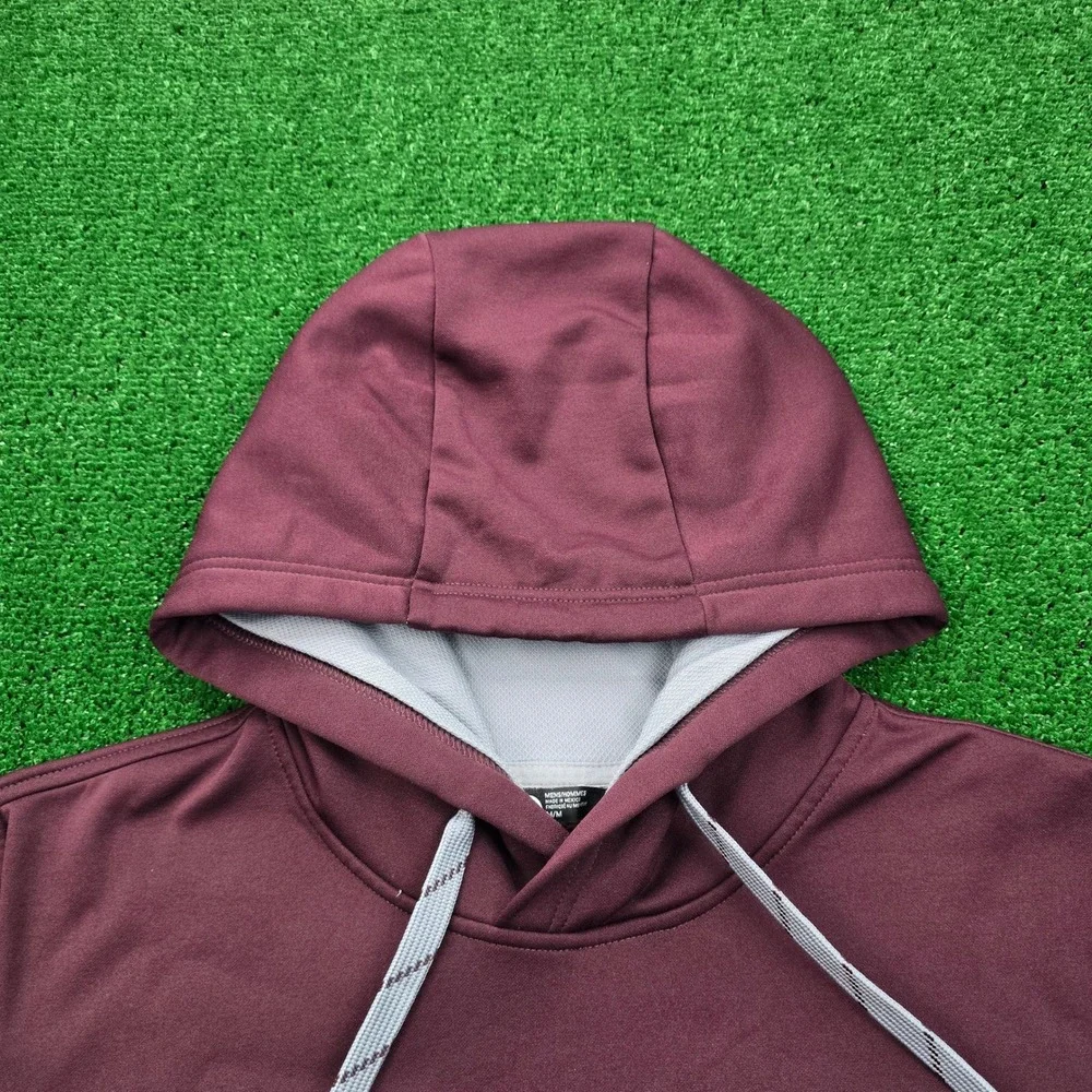 The North Face Drew Peak Hoodie Sweatshirt Mens Medium Maroon‎ Pullover Outdoors